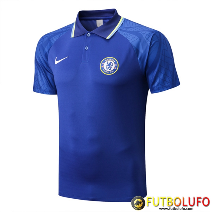 Camiseta Polo FC Chelsea Azul 2022/2023