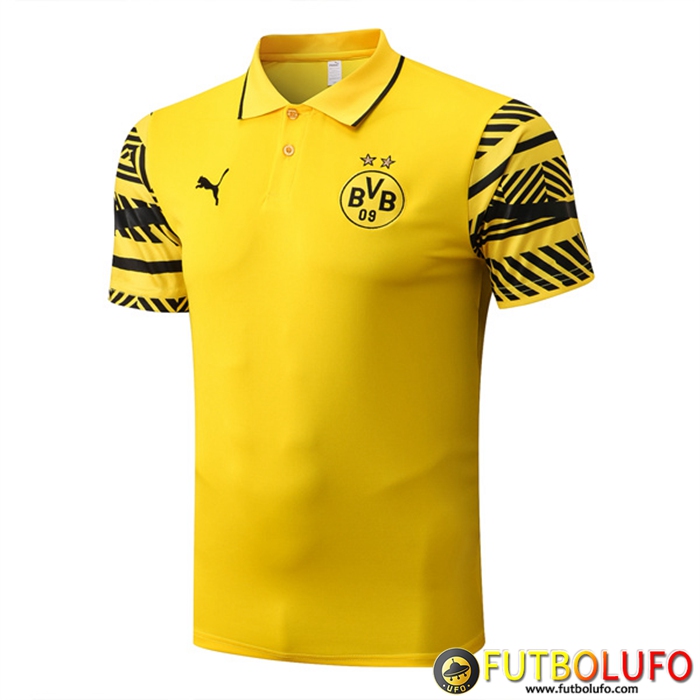 Camiseta Polo Dortmund BVB Amarillo 2022/2023
