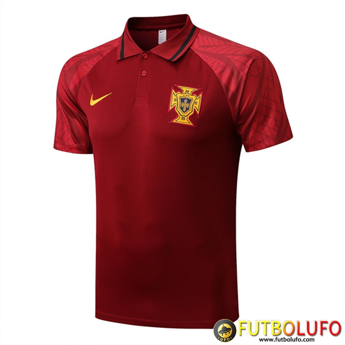 Camiseta Polo Portugal Rojo 2022/2023