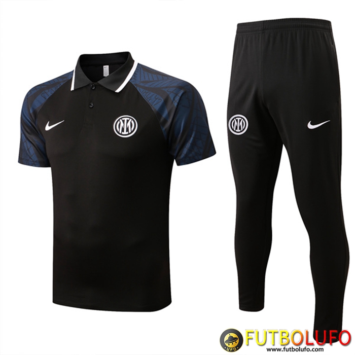 Camiseta Polo Inter Milan Negro 2022/2023