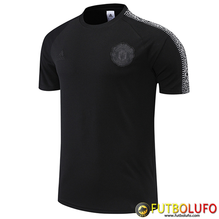Camiseta Entrenamiento Manchester United Negro 2022/2023