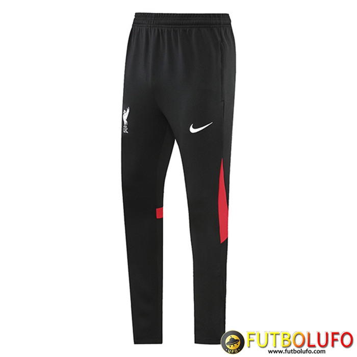 Pantalon Entrenamiento FC Liverpool Negro/Rojo 2022/2023