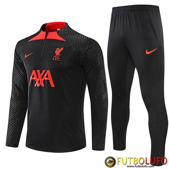 Chandal Equipos De Futbol FC Liverpool Negro/Rojo 2022/2023