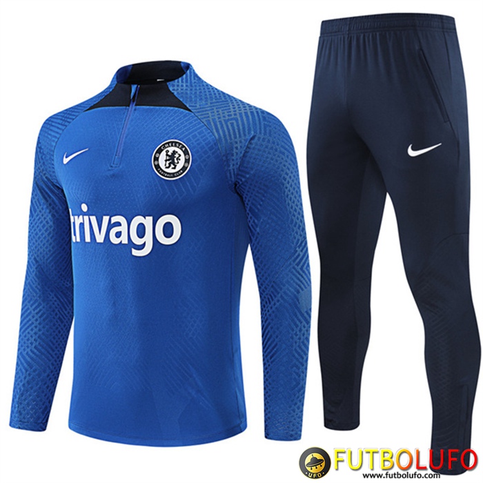 Chandal Equipos De Futbol FC Chelsea Azul/Negro 2022/2023