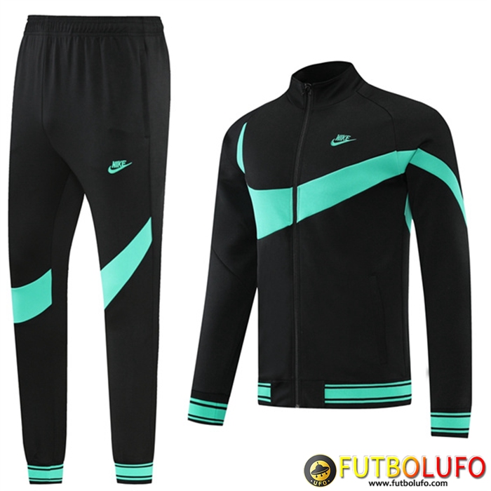 Chandal Equipos De Futbol - Chaquetas Nike Verde/Negro 2022/2023