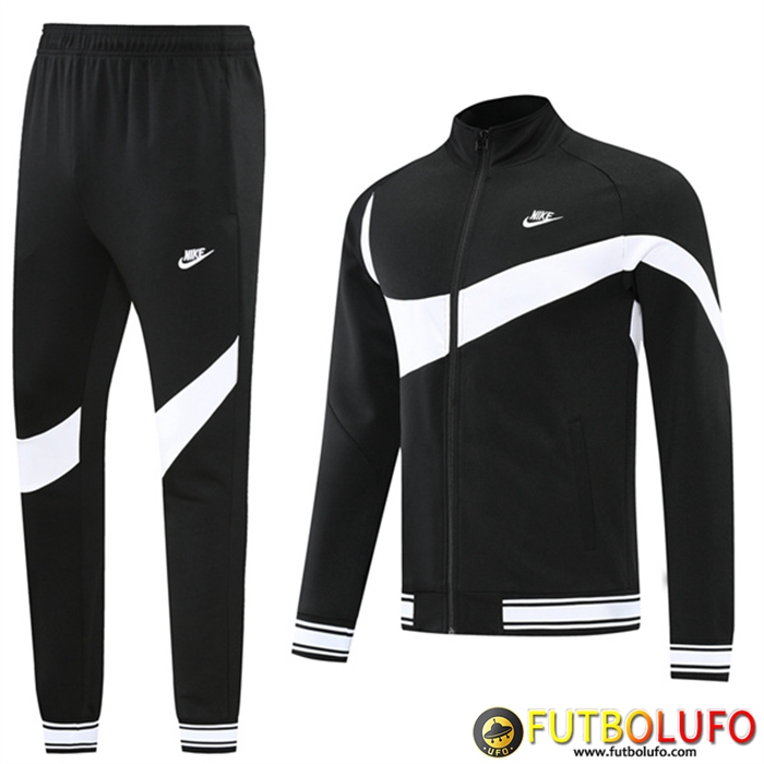 Chandal Equipos De Futbol - Chaquetas Nike Negro/Blanco 2022/2023