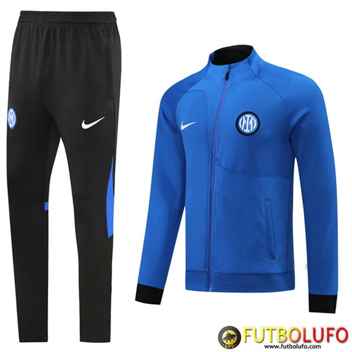 Chandal Equipos De Futbol - Chaquetas Inter Milan Azul 2022/2023