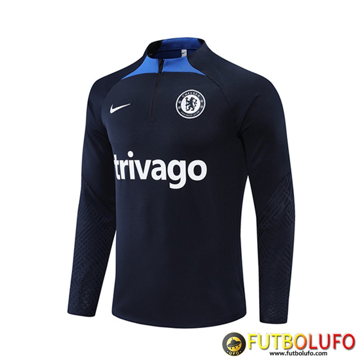 Sudadera De Entrenamiento FC Chelsea Negro 2022/2023