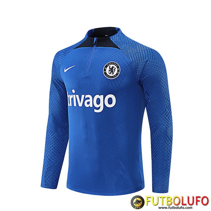 Sudadera De Entrenamiento FC Chelsea Azul/Negro 2022/2023