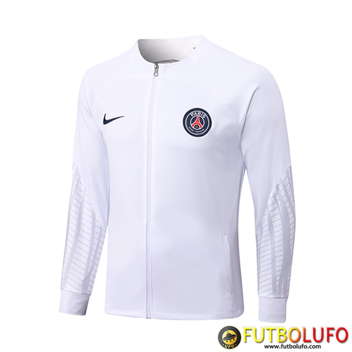 Chaquetas Futbol PSG Blanco 2022/2023