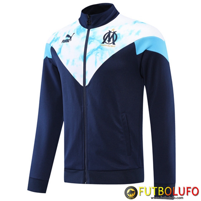 Chaquetas Futbol Marsella OM Azul marino 2022/2023