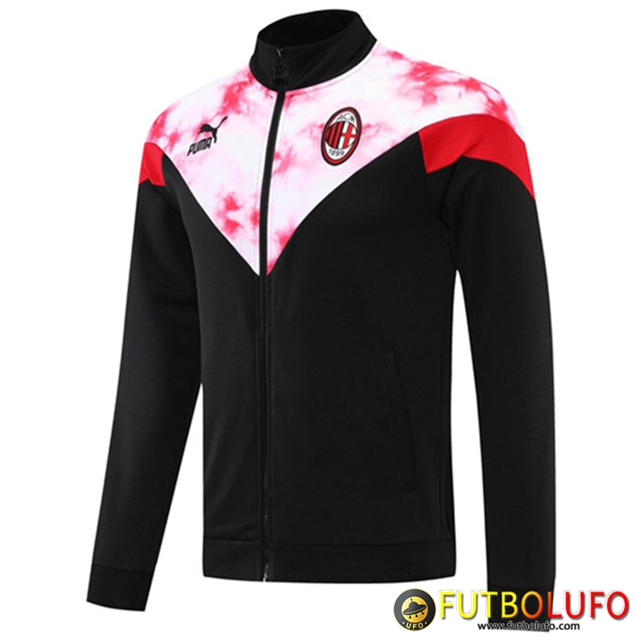 Chaquetas Futbol AC Milan Negro/Blanco 2022/2023