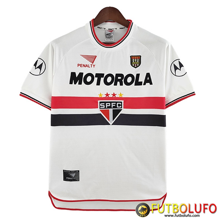 Camisetas De Futbol Sao Paulo FC Retro Primera 2000