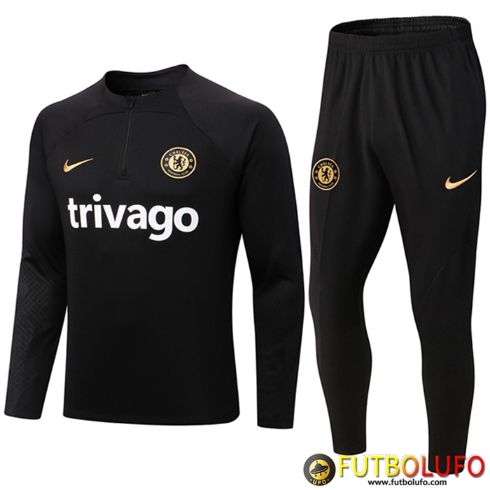 Chandal Equipos De Futbol FC Chelsea Negro 2022/2023