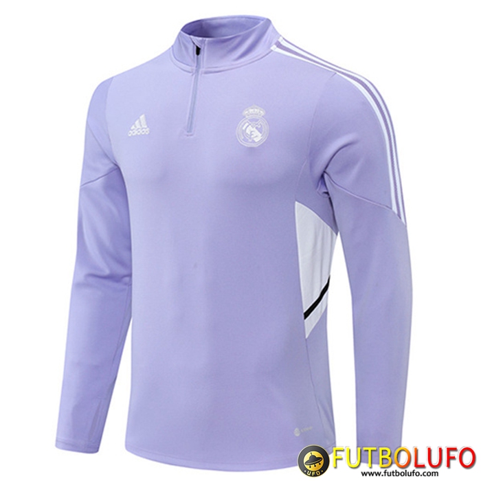 Sudadera De Entrenamiento Real Madrid Violeta 2022/2023