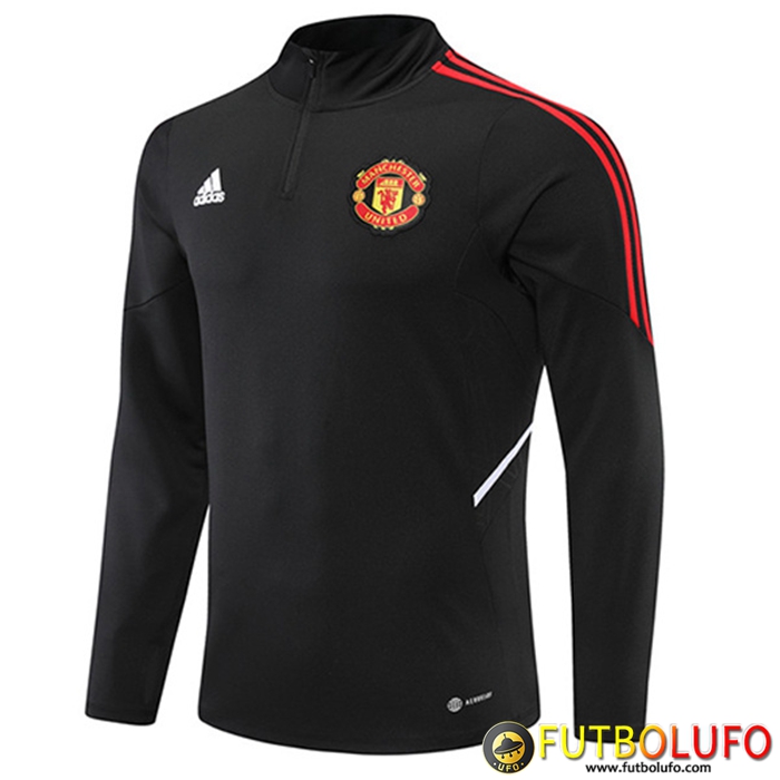 Sudadera De Entrenamiento Manchester United Negro 2022/2023
