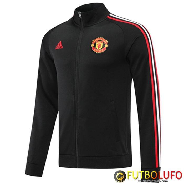 Chaquetas Futbol Manchester United Negro 2022/2023