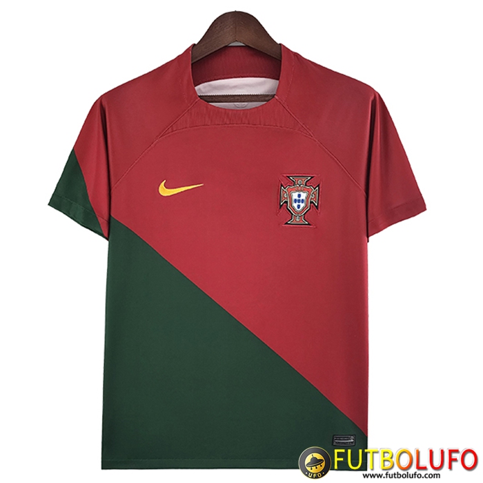 Camiseta Equipo Nacional Portugal Primera Copa Del Mundo 2022