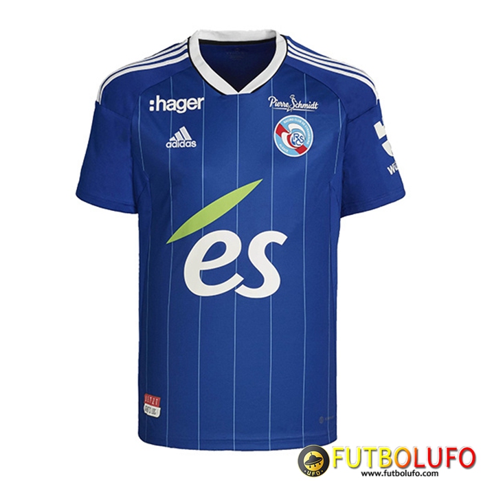 Nueva Camisetas De Futbol RC Strasbourg Primera 2022/2023