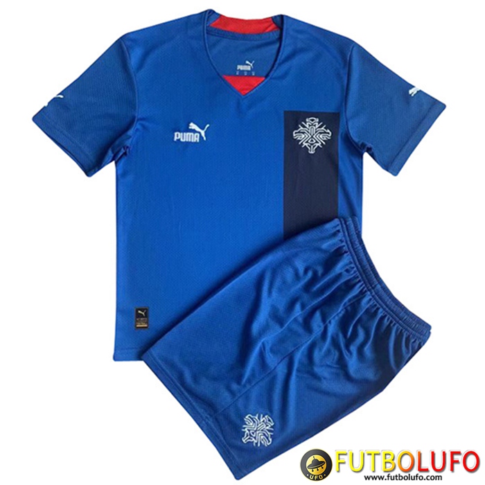 Camisetas De Futbol Islandia Ninos Primera 2022/2023