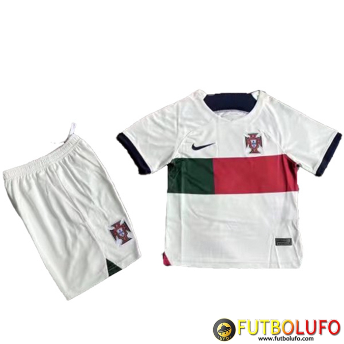 Camisetas De Futbol Portugal Ninos Segunda 2022/2023