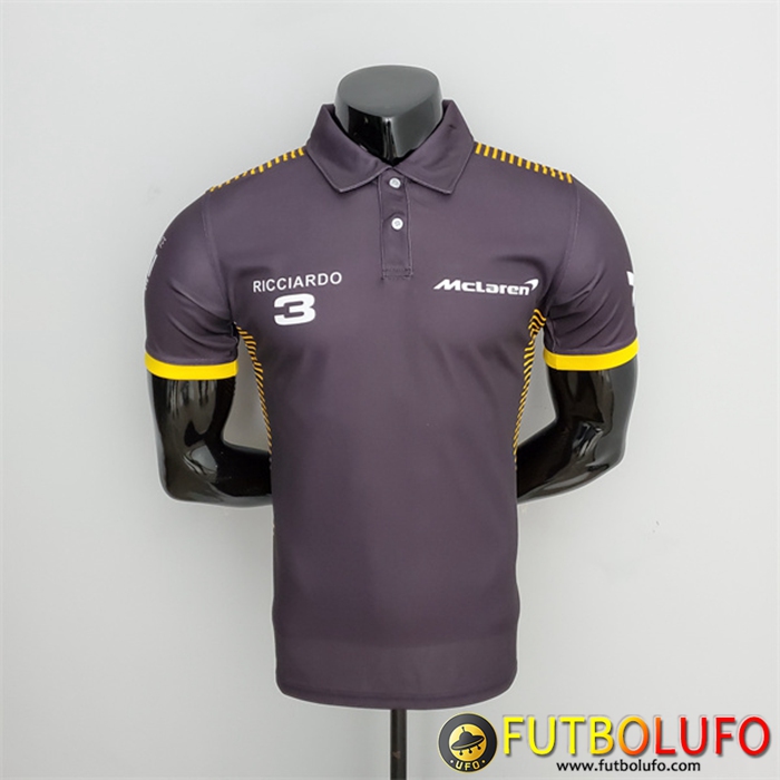 Polo F1 McLaren Team Negro #3 RICCIARDO 2022