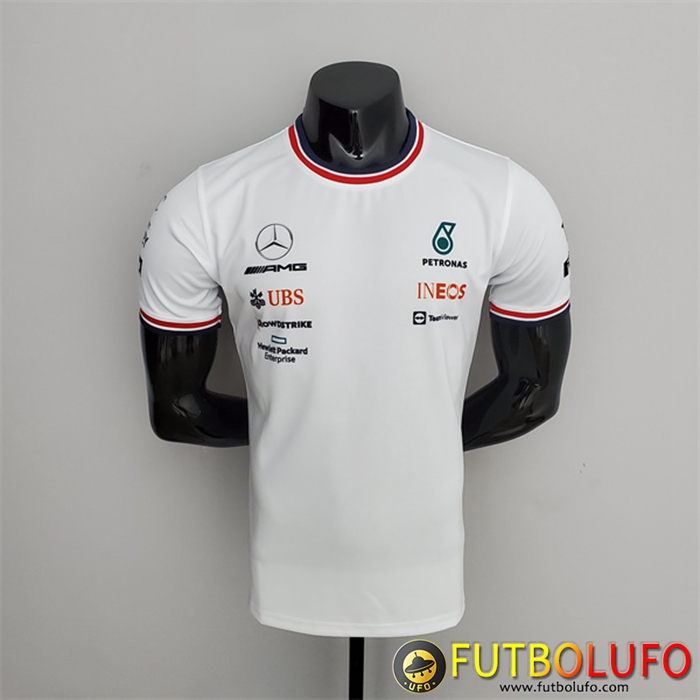 T-shirt F1 Mercedes Benz Blanco 2022