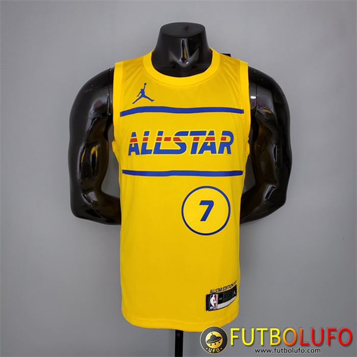 Camisetas All-Star (Brown #7) 2021 Amarillo