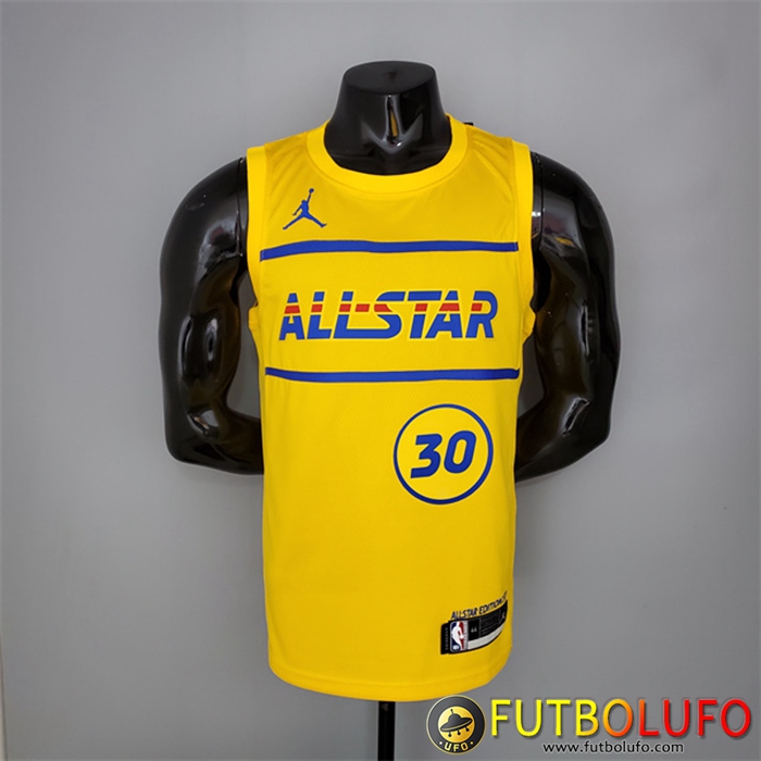 Camisetas All-Star (Curry #30) 2021 Amarillo