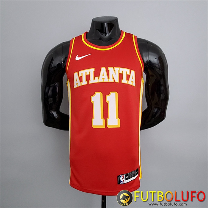 Camisetas Atlanta Hawks (Young #11) Rojo