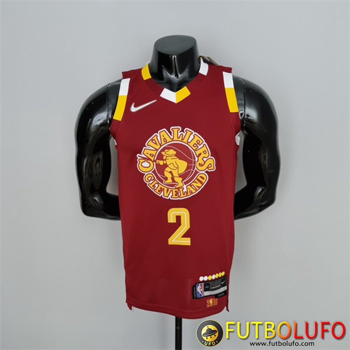 Camisetas Cleveland Cavaliers (Irving #2) 2022 Rojo Urban Edition