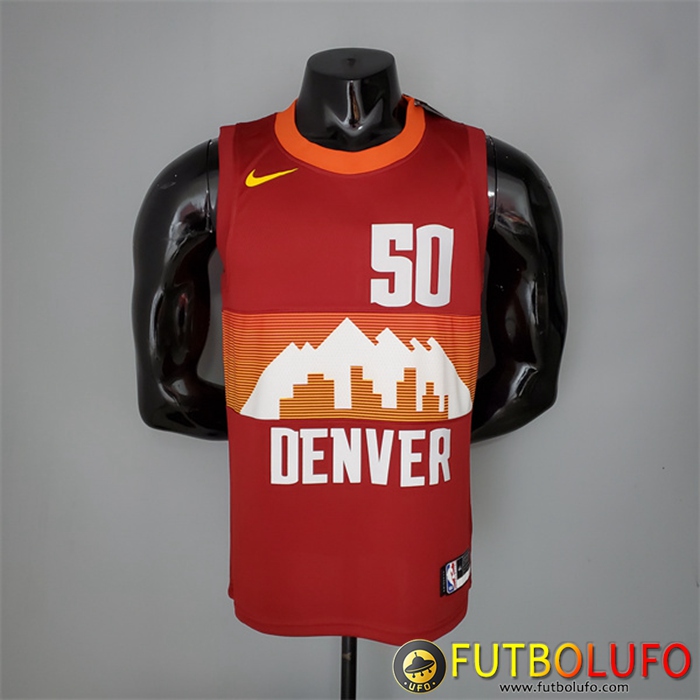 Camisetas Denver Nuggets (Gordon #50) 2021 Rojo City Edition