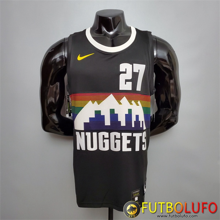 Camisetas Denver Nuggets (Murray #27) Negro City Edition