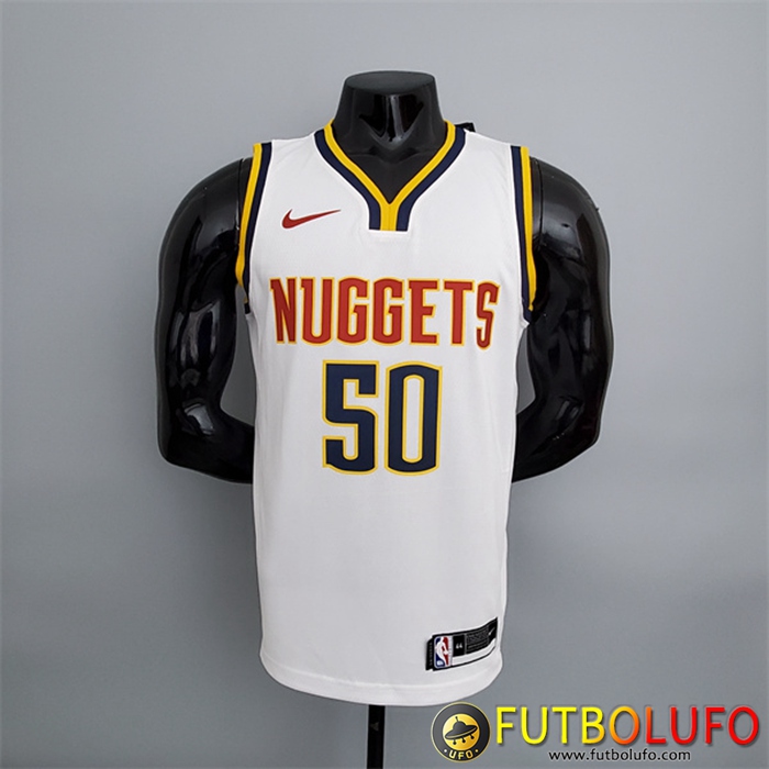Camisetas Denver Nuggets (Gordon #50) Blanco Limited