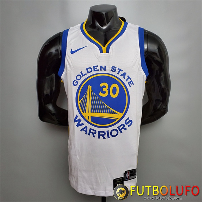 Camisetas Golden State Warriors (Curry #30) Blanco