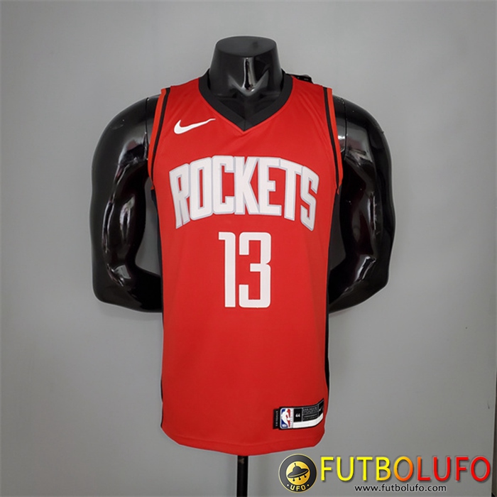 Camisetas Houston Rockets (Harden #13) 2021 Rojo