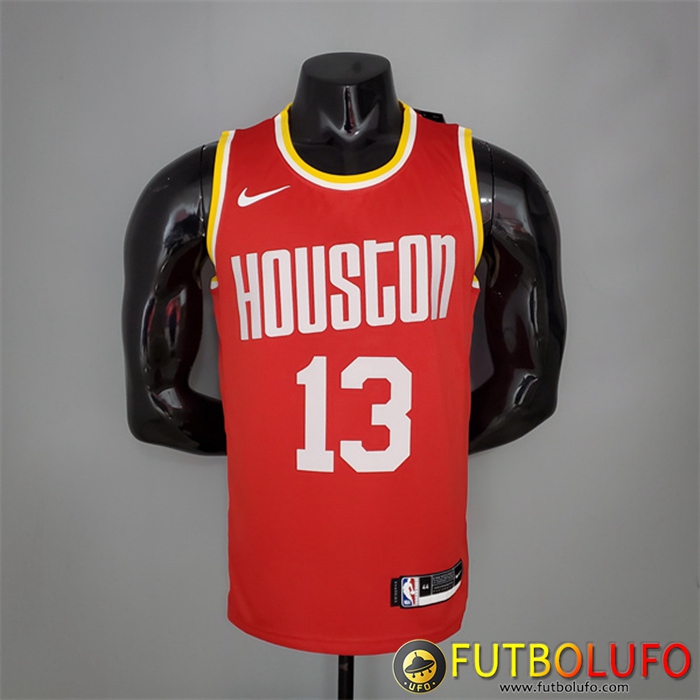 Camisetas Houston Rockets (Harden #13) Retro Rojo