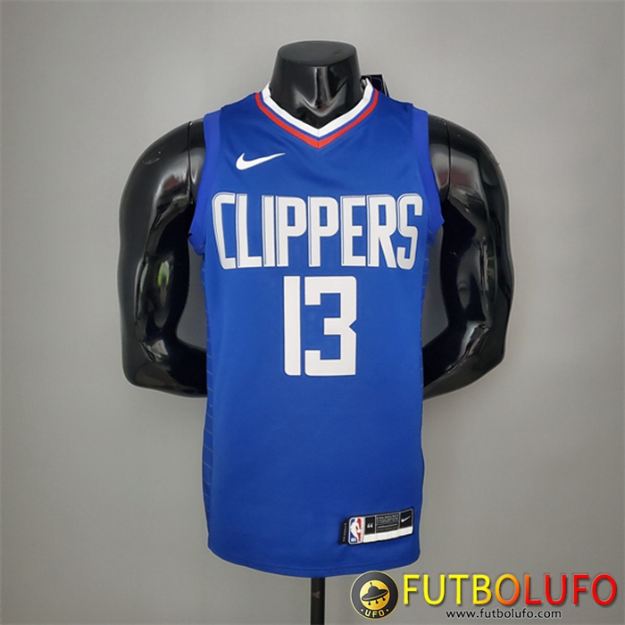 Camisetas Los Angeles Clippers (George #13) Azul Limited Edition