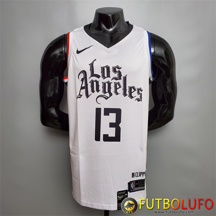 Camisetas Los Angeles Clippers (George #13) Blanco