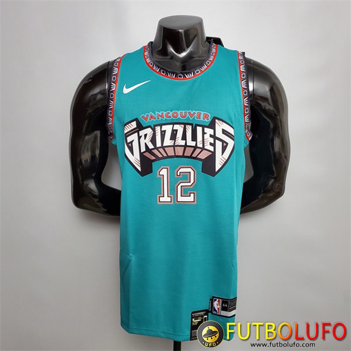 Camisetas Memphis Grizzlies (Morant #12) Verde