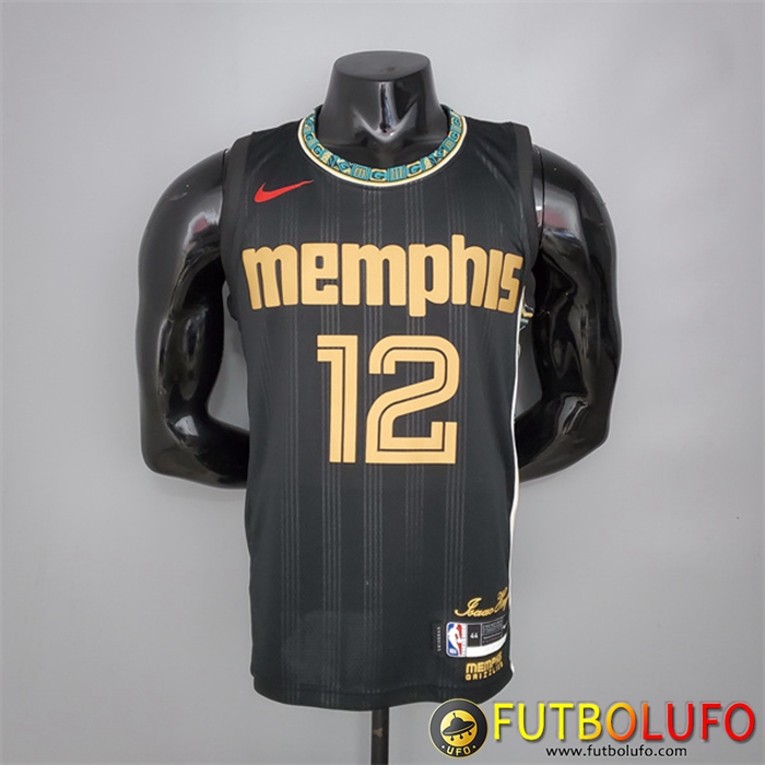 Camisetas Memphis Grizzlies (Orantt #12) Negro City Edition