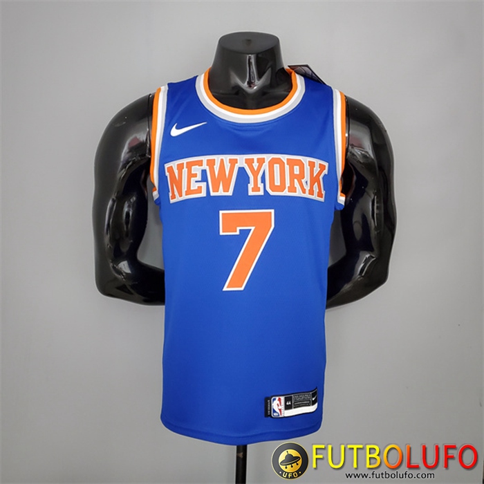 Camisetas New York Knicks (Anthony #7) 2021 Azul