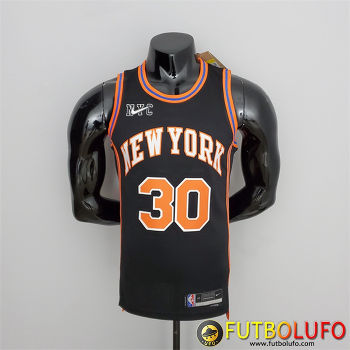 Camisetas New York Knicks (Randle #30) 2022 Season Negro Urban Edition