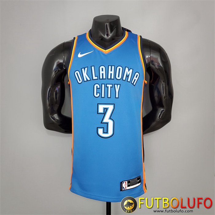 Camisetas Oklahoma City Thunder (Paul #3) Azul