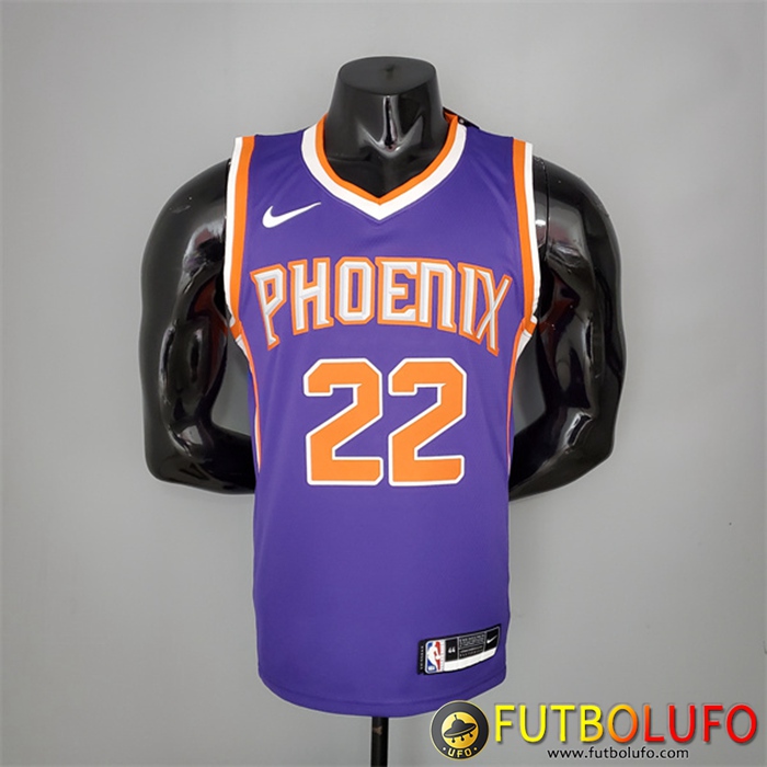 Camisetas Phoenix Suns (Ayton #22) Púrpura
