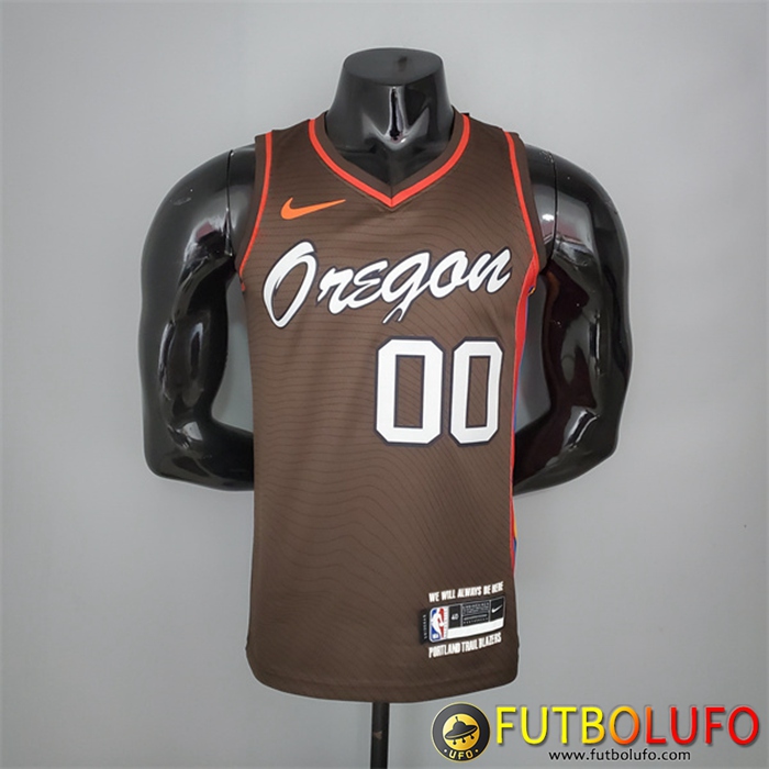Camisetas Portland Trail Blazers (Anthony #00) 2021 Marrón City Edition