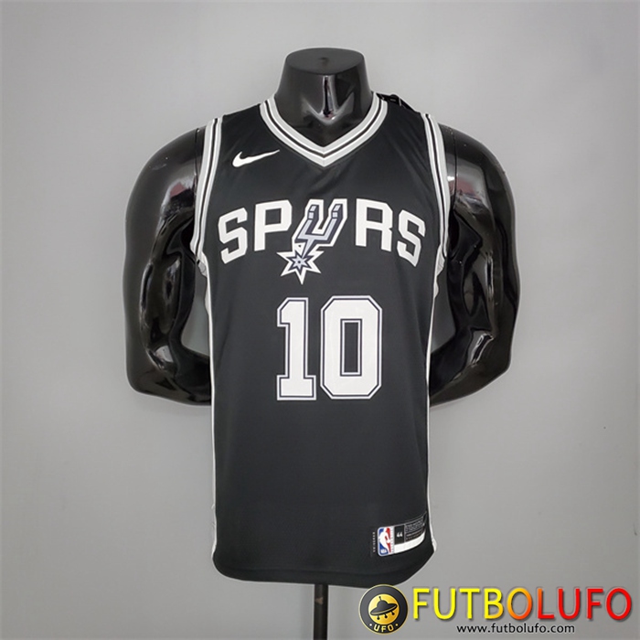 Camisetas San Antonio Spurs (DeRozan #10) Negro