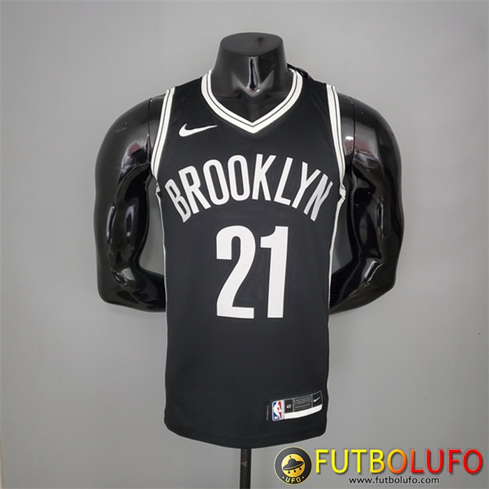 Camisetas Brooklyn Nets (Aldridge #21) Negro