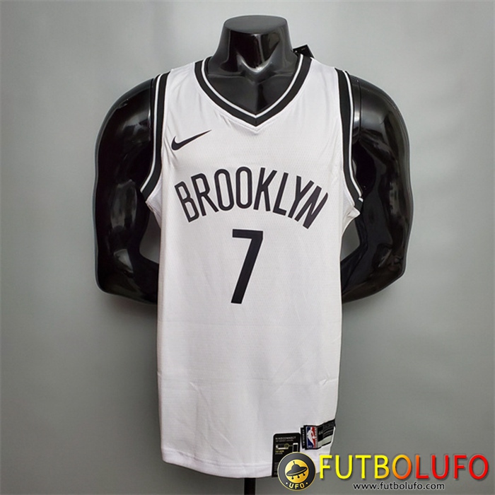 Camisetas Brooklyn Nets (Durant #7) Blanco