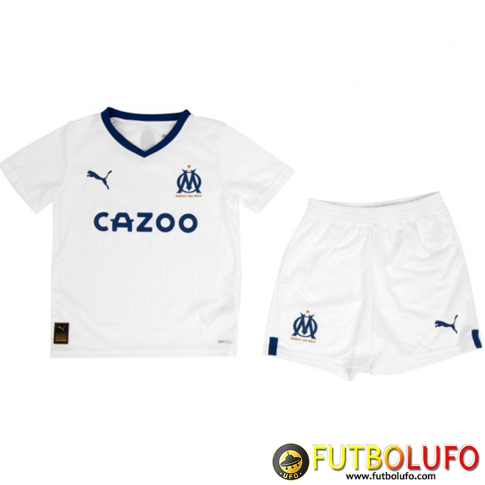 Nueva Camisetas De Futbol Marsella Ninos Primera 2022/2023